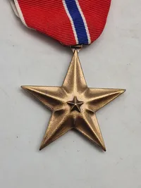 Original amerikansk Bronce star - ww2