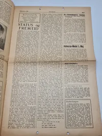 To stk originale eks af bladet “Revision” som var kendt for at støtte og hjælpe danske nazister