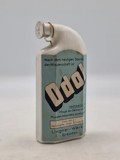 Original tysk Odol flaske fra ww2