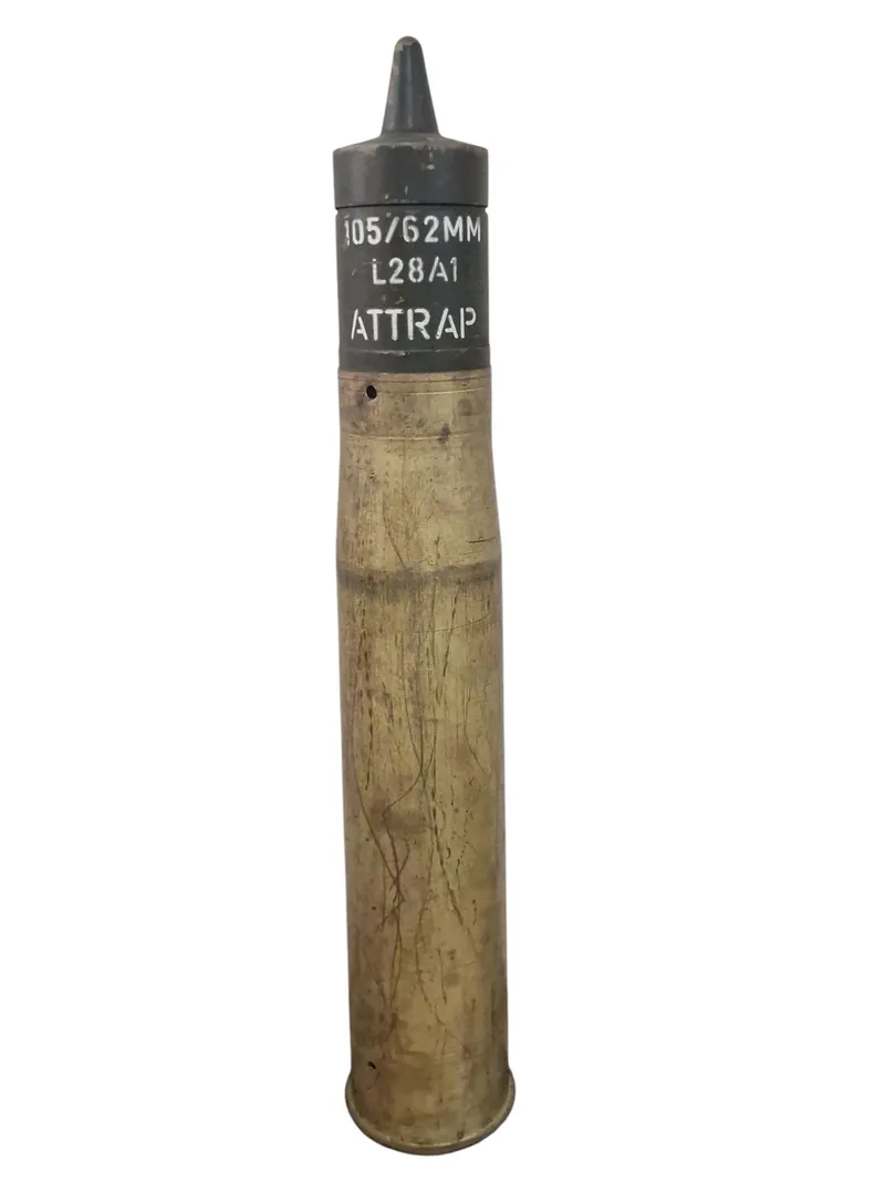 Originalt 105 mm hylster med 62 mm attrap hoved