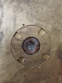 Originalt 105 mm hylster med 62 mm attrap hoved