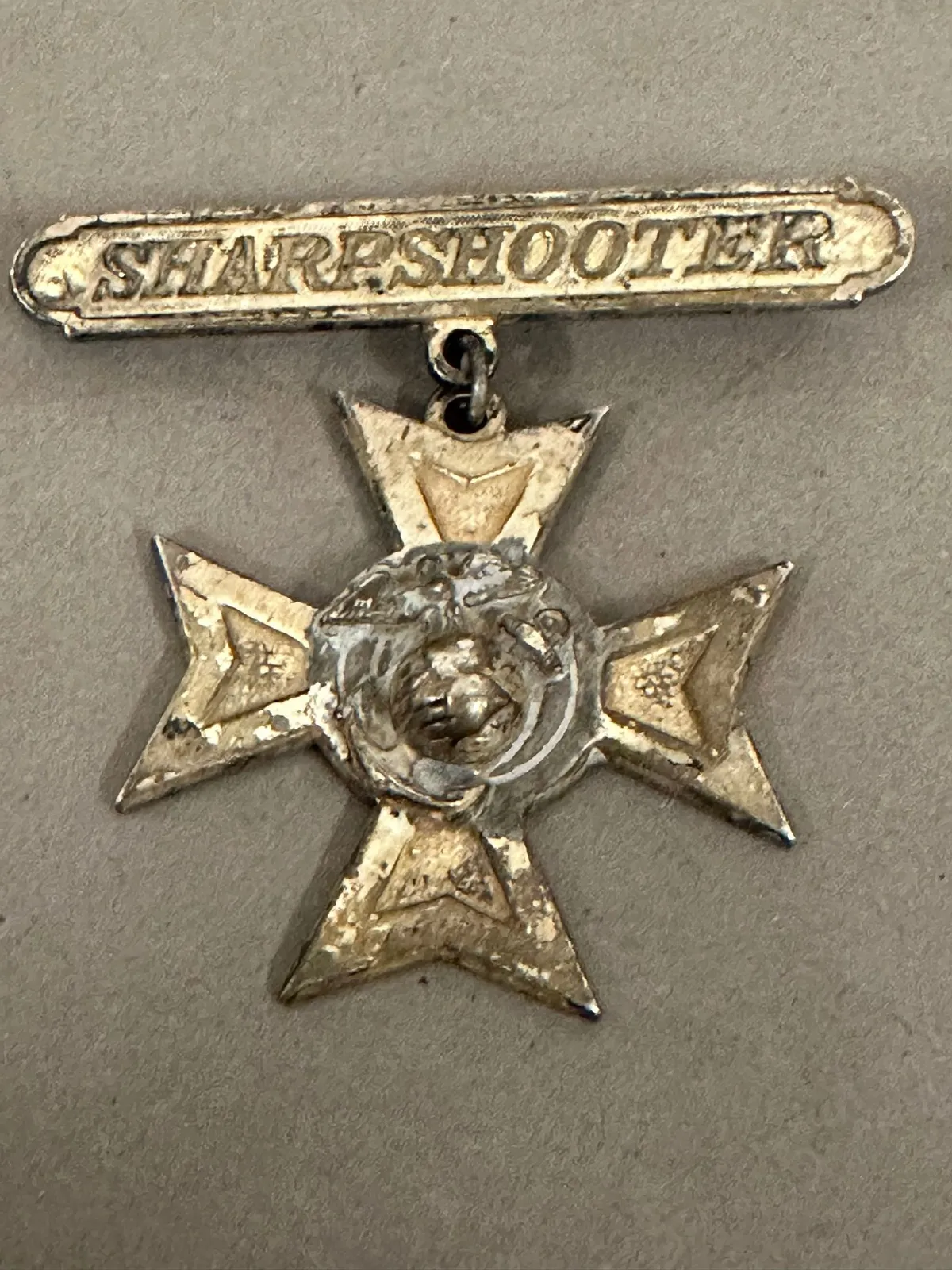 Originalt USMC  skydemærke