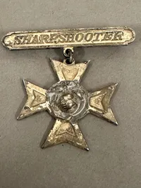 Originalt USMC  skydemærke