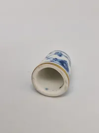 Originalt muselmalet fingerbøl
