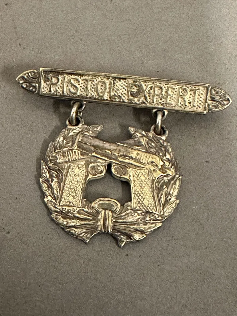 Originalt USMC  skydemærke