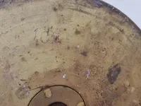 Original 105 mm med attrap hoved (AP)