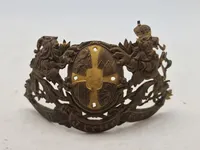 Originalt ww1 emblem for pickelhaube (Bayern) 
Ej komplet