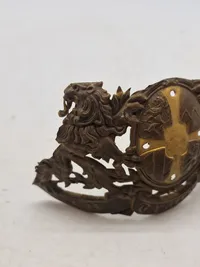 Originalt ww1 emblem for pickelhaube (Bayern) 
Ej komplet