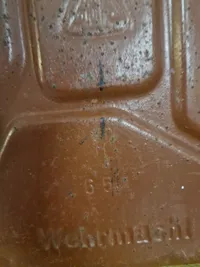 Esso Jerrycan genbrugt Tysk WW2