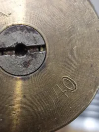 Sjælden original eksercergranat stemplet Hærens Arsenal og 1940