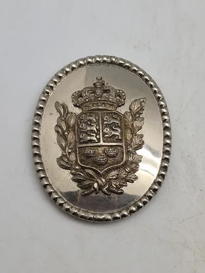 Originalt bandoler skjold fra Livgarden
