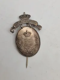 Original pin fra Nordsjællands Garderforening 1909