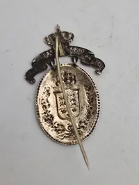 Original pin fra Nordsjællands Garderforening 1909