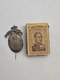 Original pin fra Nordsjællands Garderforening 1909