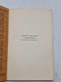 Bloody Bayonets - The complete guide to Bayonet fighting