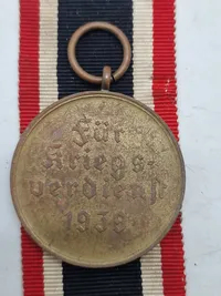 Original KVK medalje m. bånd