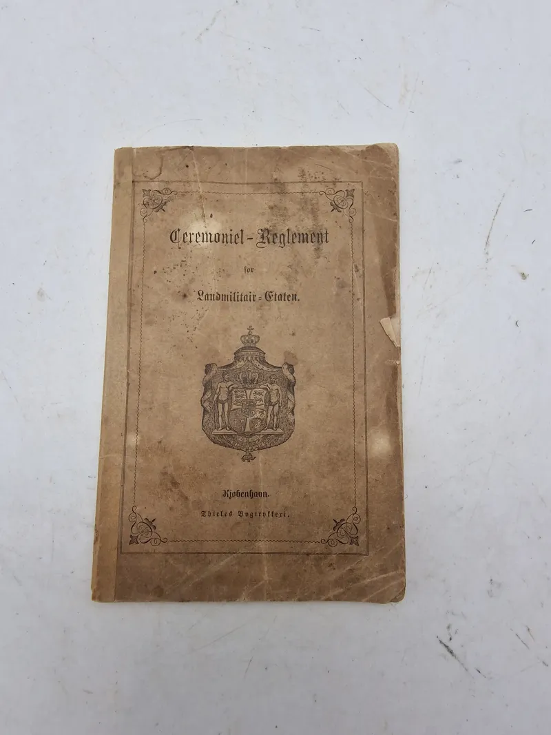 Ceremoniel-Reglement for Landmilitair Etaten,