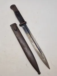 Original nummerens K98 bajonet - ww2