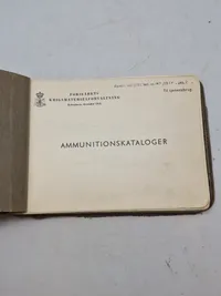 Samlebind til ammunitionskataloger