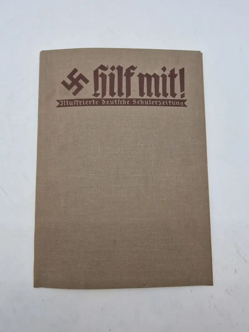 Original ww2 brevordner - Hilf Mit!