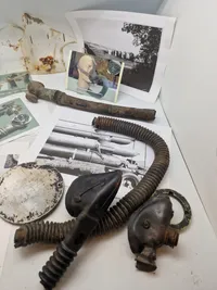 Originale ww2 vragstumper (Enmandsubåd/torpedo) med billeder/historie