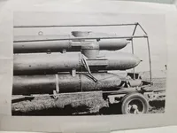 Originale ww2 vragstumper (Enmandsubåd/torpedo) med billeder/historie