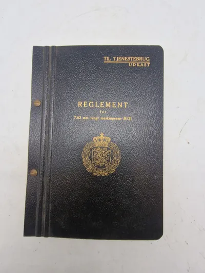 Reglement for 7,62 mm tungt maskingevær M/51