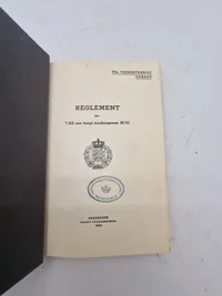 Reglement for 7,62 mm tungt maskingevær M/51