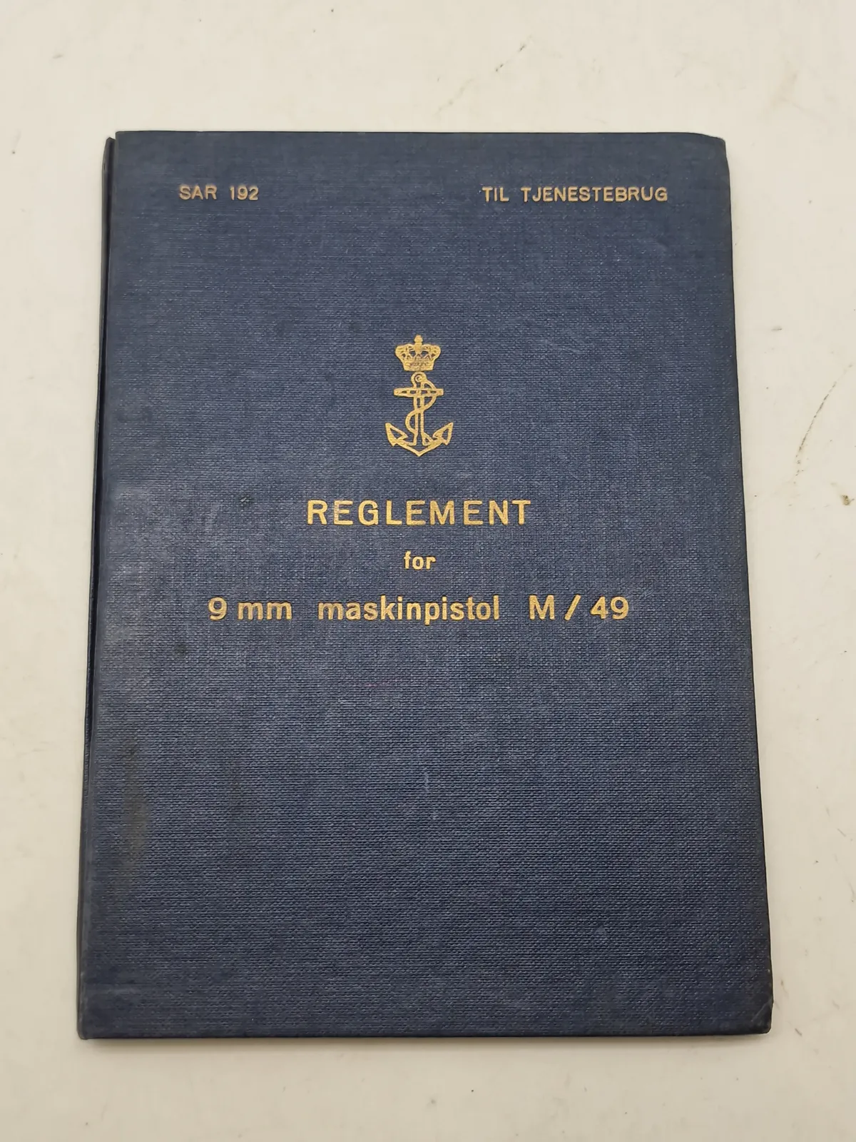 Reglement for 9 mm maskinpistol M/49