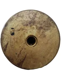 Originalt 76 mm granathylster med attrap hoved