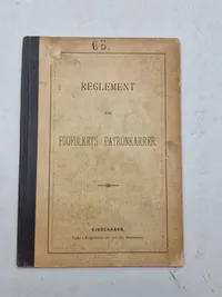 Reglement for fodfolkets patronkarrer