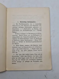 Reglement for fodfolkets patronkarrer