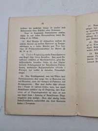 Reglement for fodfolkets patronkarrer