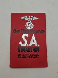 Original SA bog med dedikation - ww2