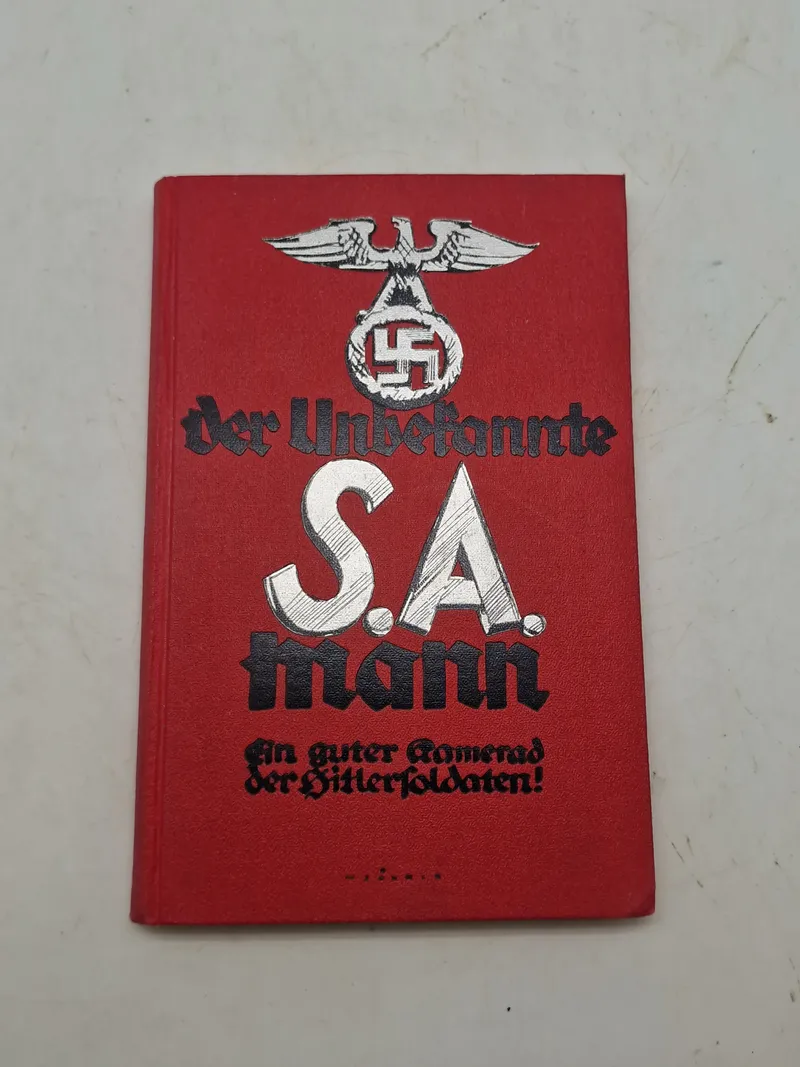 Original SA bog med dedikation - ww2