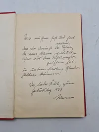 Original SA bog med dedikation - ww2
