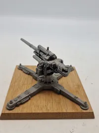 Miniature model af Flak 88 kanon - ww2
