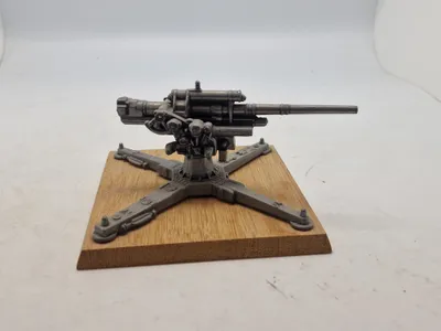 Miniature model af Flak 88 kanon - ww2
