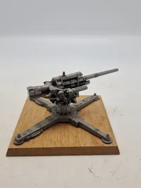 Miniature model af Flak 88 kanon - ww2