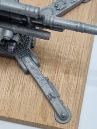 Miniature model af Flak 88 kanon - ww2