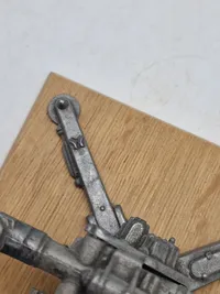 Miniature model af Flak 88 kanon - ww2