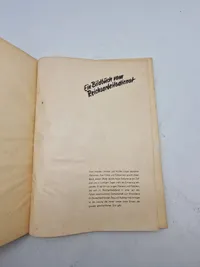 Originalt ww2 hæfte - Schaffen Für Deutschland