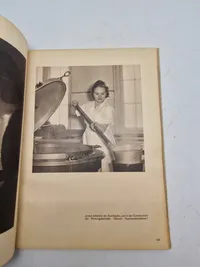 Originalt ww2 hæfte - Schaffen Für Deutschland