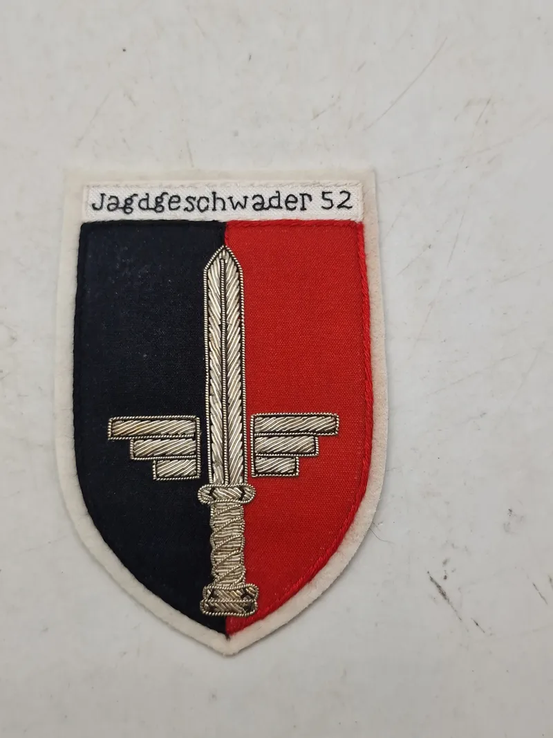Originalt tysk blazer mærke - Jagdgeschwader 52