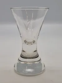 Originalt frimurerloge glas