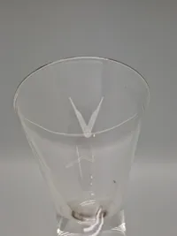 Originalt frimurerloge glas