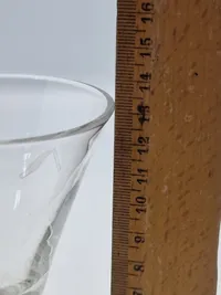 Originalt frimurerloge glas