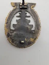 Originalt Flottenkriegs abzeichen - Schwerin Berlin
