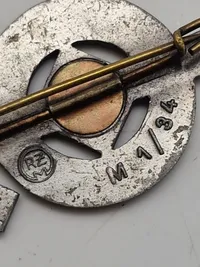 Original HJ - Leistungsabzeichen im silber (Hersteller Karl Wurster)