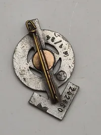 Original HJ - Leistungsabzeichen im silber (Hersteller Karl Wurster)